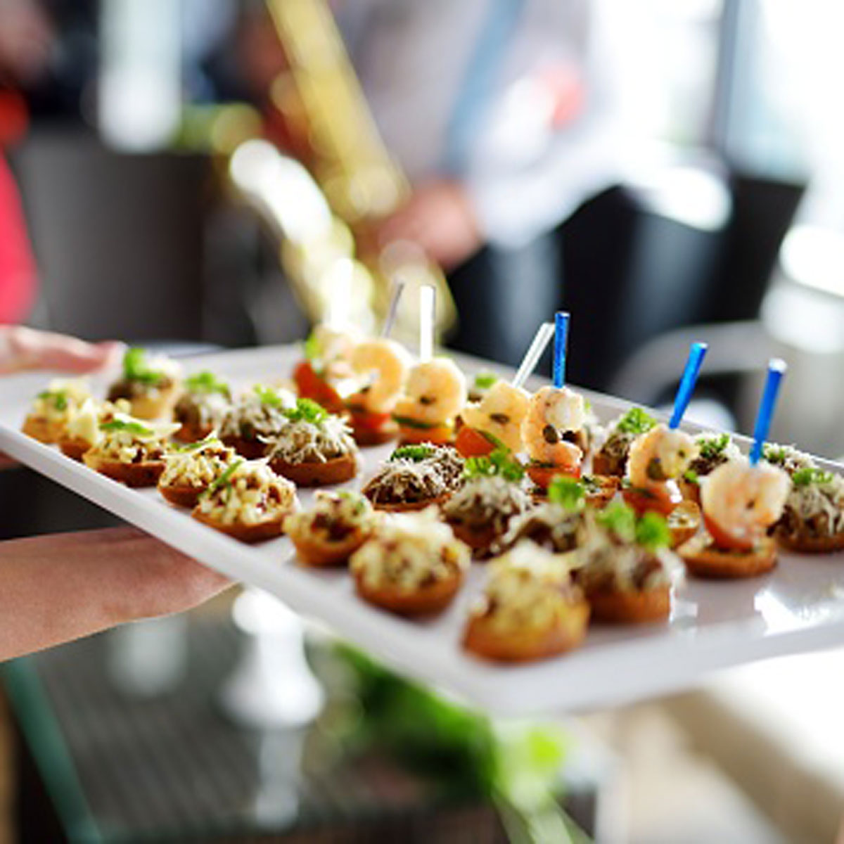 CuVee's Culinary Creations designs an extensive array of delicious appetizers for every palate. Hors d’oeuvres are an excellent way to start
